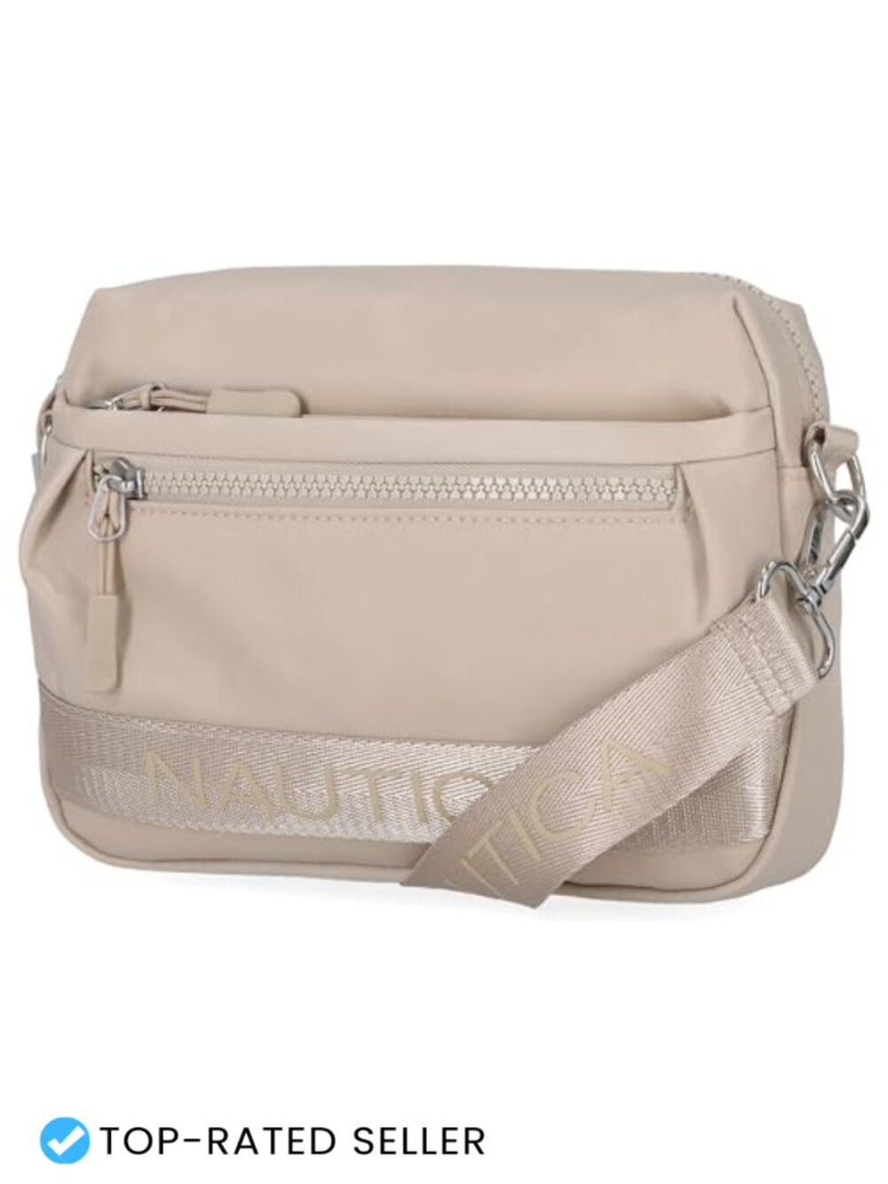 Nylon Bean Crossbody Belt Bag Adjustable Strap Convertible Travel Purse